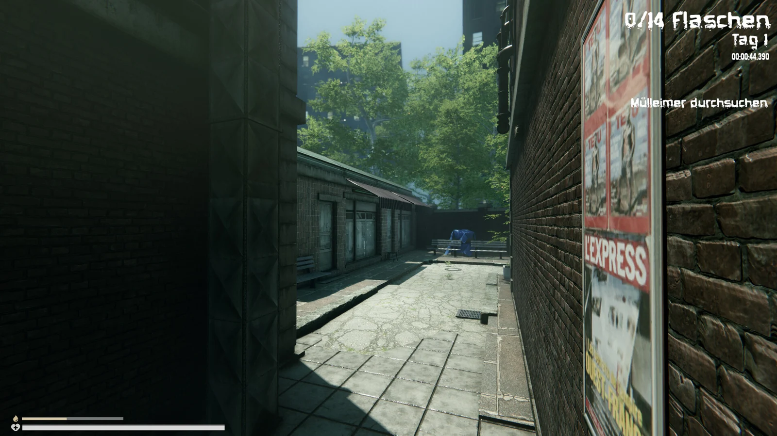 Spielansicht aus Trash Collector Simulator: Survive Edition