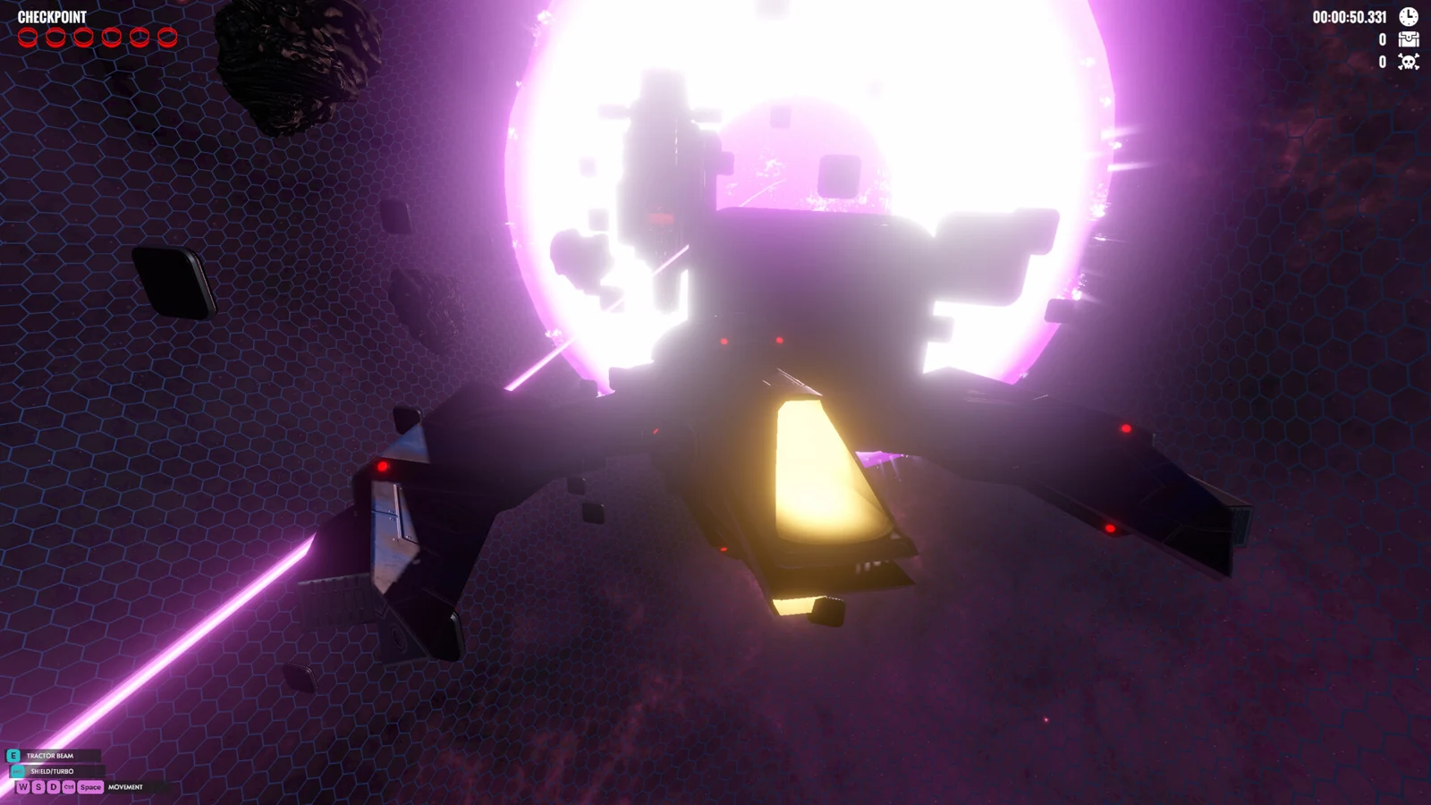 Spielansicht aus TwoBrains OneShip